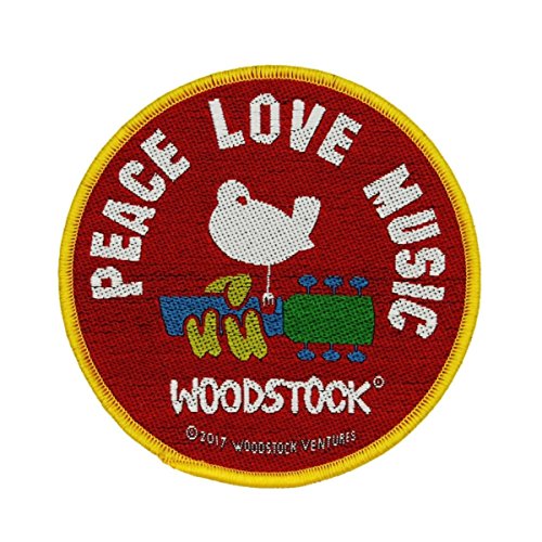 My Chemical Romance Woodstock Peace Love Music Patch von My Chemical Romance