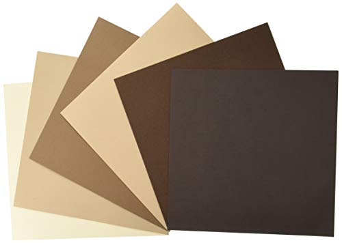 My Colors Cardstock 30,5 x 30,5 cm Leinwand-Töne Karton Bundle von My Colors