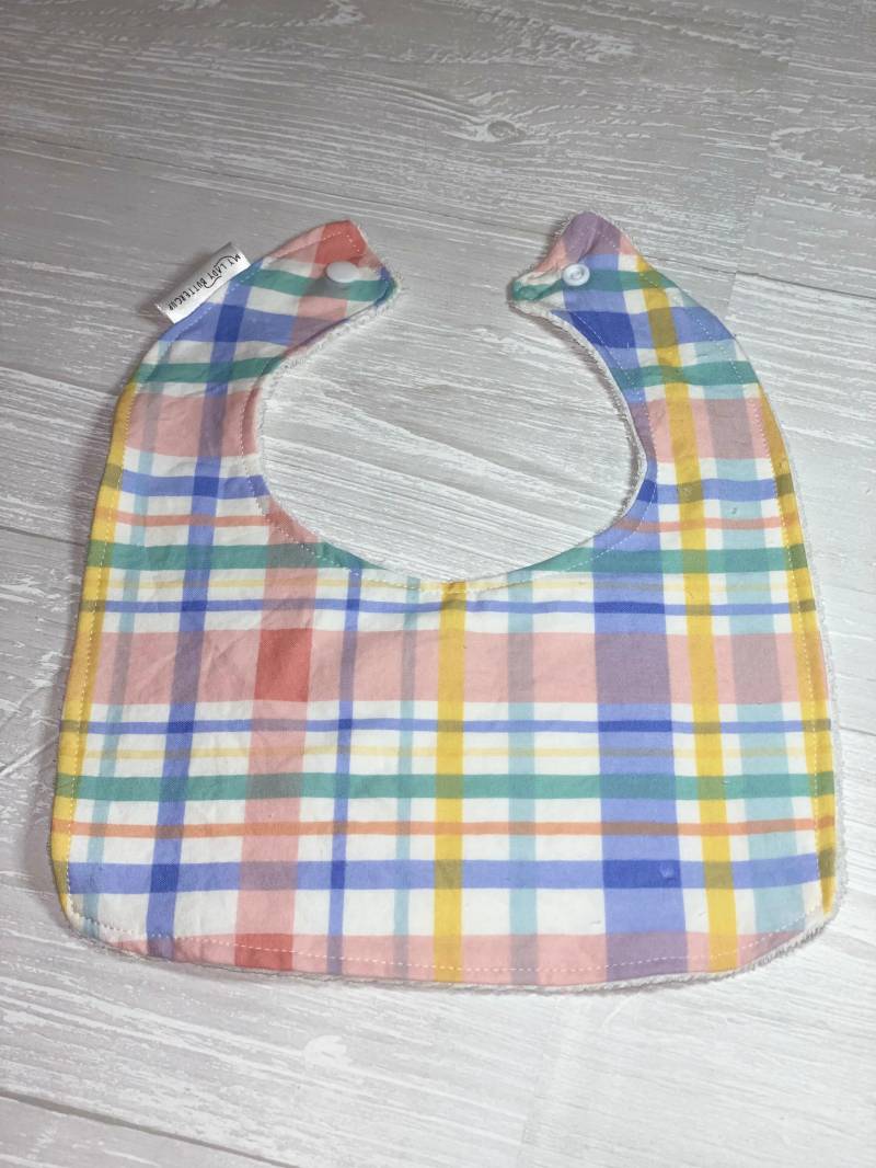 Pastell Kariertes Bib von MyLadyButtercup