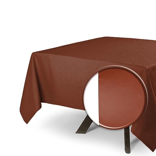 MyVorrei Quadratische Tischdecke, 120 x 120 cm, einfarbig, aus 100 % Baumwolle, in 22 Farben, auch für Gasthäuser und Restaurants geeignet von MyVorrei