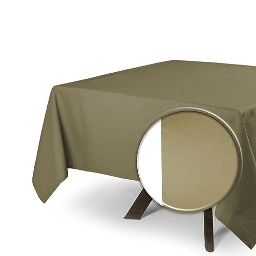 MyVorrei Quadratische Tischdecke, 120 x 120 cm, einfarbig, aus 100 % Baumwolle, in 22 Farben, auch für Gasthäuser und Restaurants geeignet von MyVorrei