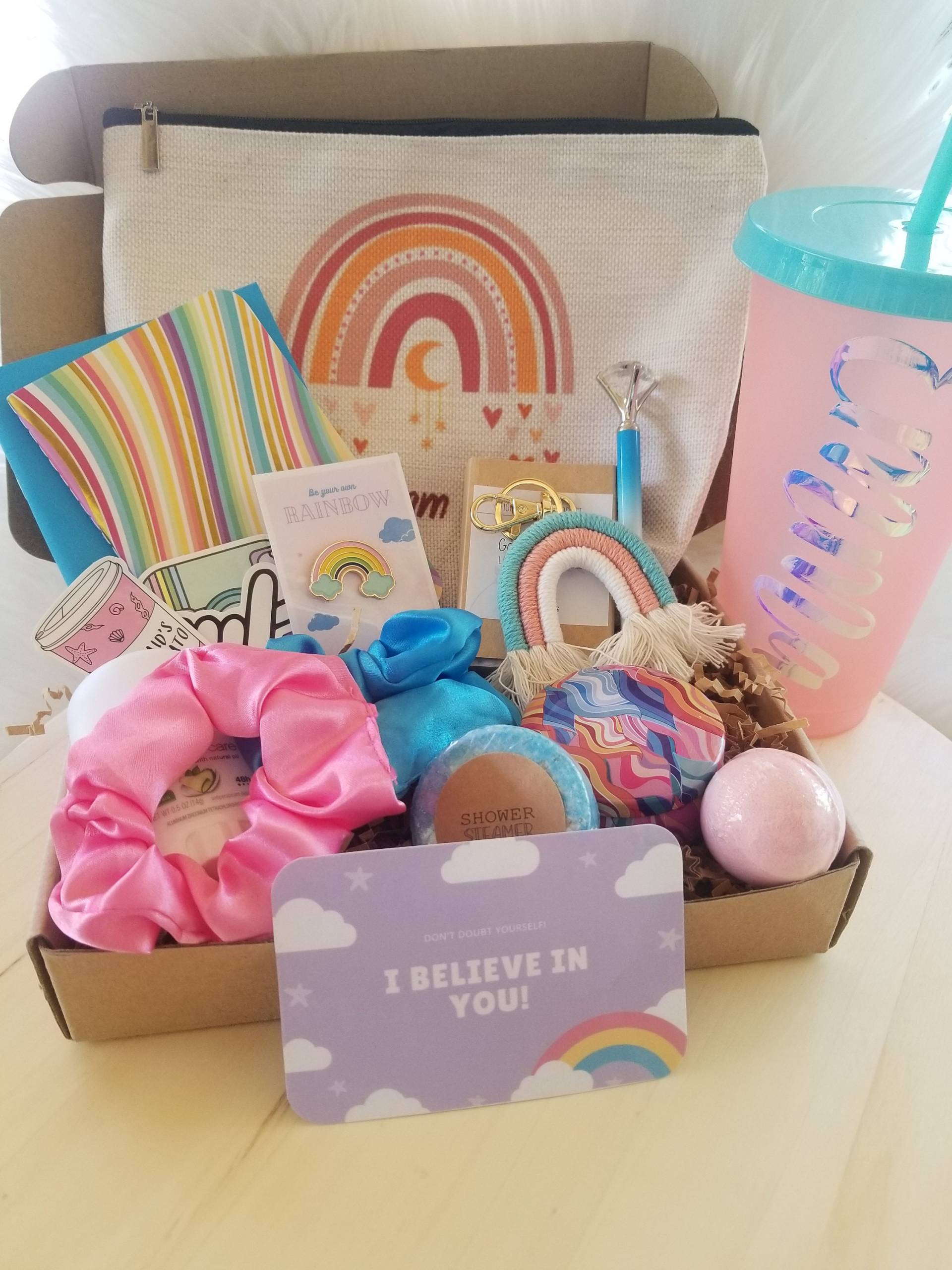 Traum Große Geschenkbox Für Teenager-Mädchen, Geschenk Den Besten Freund, Geburtstagsgeschenkset, Ich Glaube An Dich, Personalisiertes von MyWhys