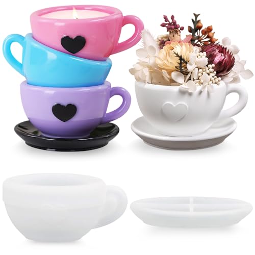 Kaffeetassen Silikonformen Gießformen Silikon Kaffeetasse Silikonformen Epoxidharz Formen Silikon Gießform Kleine Teebecher Raysin Gießformen Coffee Cup Resin Formen Kaffee Tassen Silikonform Gießform von Myhiju