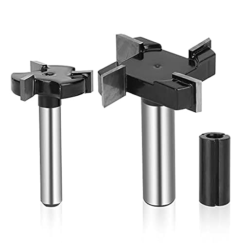 Myingaou CNC-Spoilboard-Oberflächenfräser, 1/4-- und 1/2--, 1 und 2 Schnittdurchmesser, Plattenglättungsfräser- von Myingaou