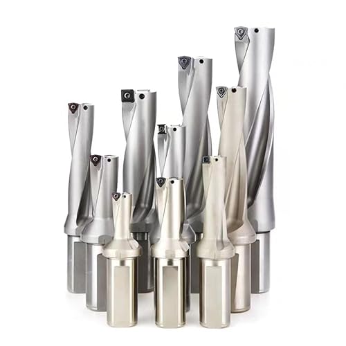 bohrer WC serie bohrer metallbohrer 13mm-50mm tiefe 2D 3D 4D indizierbare U bohrer maschinen, drehmaschine, CNC hohe qualität (Size : Insert WC03 10pcs, Color : 3D) von MyncbD