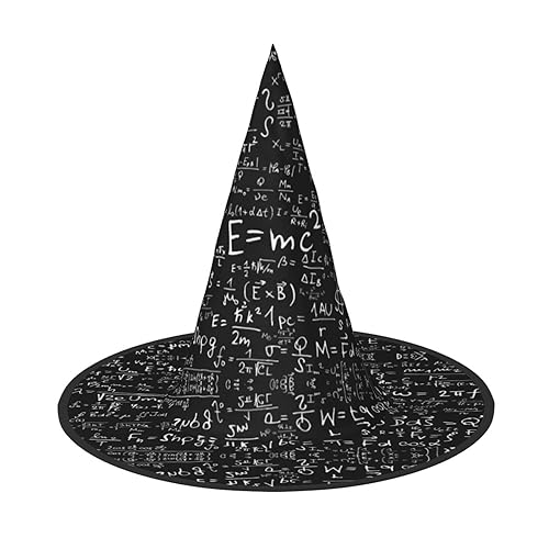 Mypiky Tafel Tapetendruck Halloween Hexenhüte Kappe Kegel Hexen Hüte Kinder Cosplay Party Kostüm Dekorationen von Mypiky