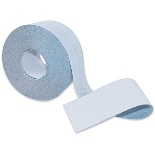 Schleifpapier, Schmirgelleinen, Trockenbau-Schleifpapier, flüssiges Schleifpapier, 4 Zoll 100 mm Beflockungs-Schleifpapierrolle, weißes Schleiftuch, Oberflächenpolitur, Schleifpapier, Länge 10 m, for von MyrXFb