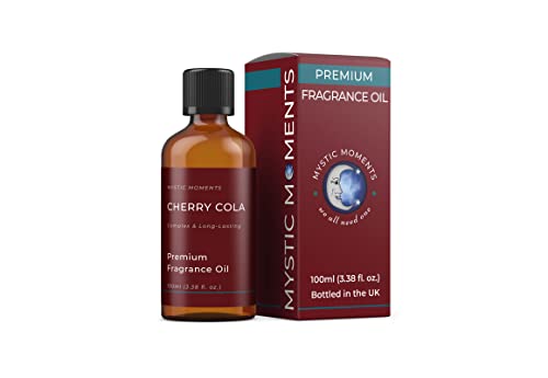 Mystic Moments | Cherry Cola -Duftöl - 100 ml - perfekt für Seifen, Kerzen, Badebomben, Ölbrenner, Diffusoren und Haut- und Haarpflegegegenstände von Mystic Moments