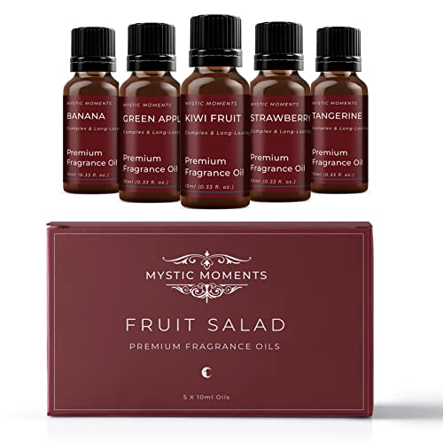 Mystic Moments Duftöl Starterpaket - Obstsalat - 5 x 10ml - 100% rein von Mystic Moments