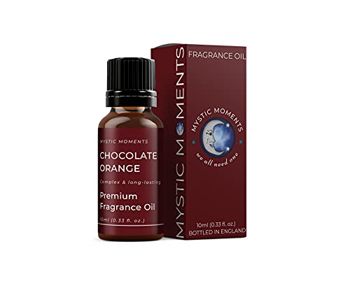 Mystic Moments | Schokoladenorange -Duftöl - 10 ml - perfekt für Seifen, Kerzen, Badebomben, Ölbrenner, Diffusoren und Haut- und Haarpflegegegenstände von Mystic Moments