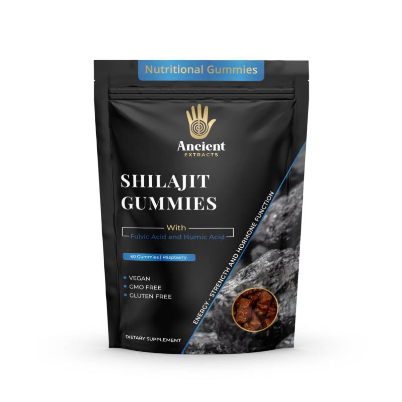 Shilajit-Gummis Mit Ashwagandha, Chaga Und Vitamin D von MysticMagusDesigns