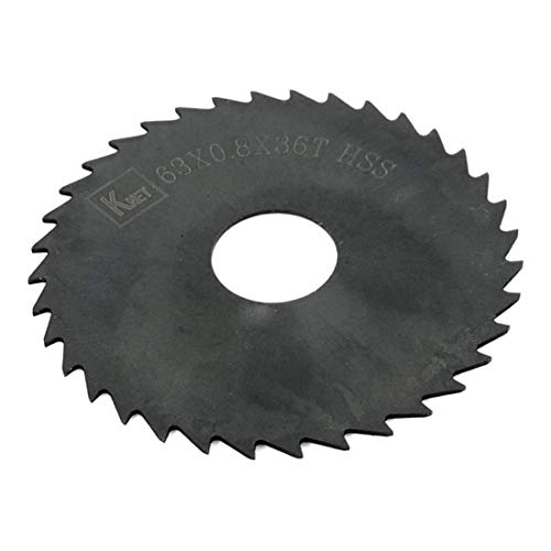 6,3 cm x 0,08 cm x 1,6 cm, 36 Zähne, HSS-Schneidwerkzeug, schwarz 6,3 cm x 0,08 cm x 1,6 cm, 36 Zähne, HSS-Schneidwerkzeug, schwarz von N/D
