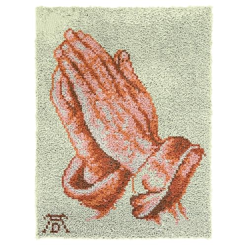 Diy Knüpfteppich Zum Selber Knüpfen Betende Hände Knüpfhaken Teppich Set Fantasie Diy Knüpfhaken Kits Handarbeit Stickerei Gobelin Teppich Teppichherstellung Erwachsene Diy Enthusiasten Ge 23x35in Diy Knüpfteppich Zum Selber Knüpfen Betende Hände Knüpfhaken Teppich Set Fantasie Diy Knüpfhaken Kits Handarbeit Stickerei Gobelin Teppich Teppichherstellung Erwachsene Diy Enthusiasten Ge 23x35in von N.LANSHAN