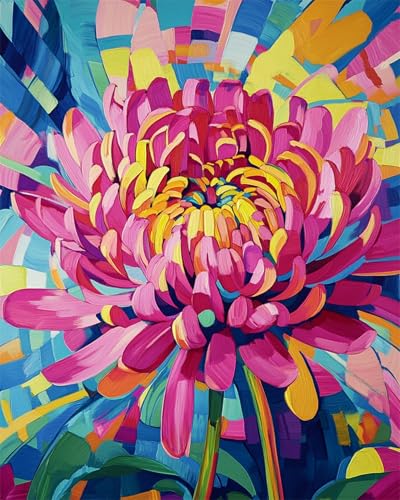 N.LANSHAN 11CT Diy Sticken Set Erwachsene Rosa Chrysantheme Stickvorlagen Stickbilder Kreuzstich Vorgedruckt,Bilder Stickerei Set Diy Stickpackung Kits 60x80cm N.LANSHAN 11CT Diy Sticken Set Erwachsene Rosa Chrysantheme Stickvorlagen Stickbilder Kreuzstich Vorgedruckt,Bilder Stickerei Set Diy Stickpackung Kits 60x80cm von N.LANSHAN