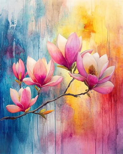N.LANSHAN 11CT Diy Stickvorlagen Kreuzstich Aquarell Rosa Magnolienblüte Vorgedruckt Kreuzstich Stickpackungen Stickbild Stickset Sticken Set Für Erwachsene 60x80cm N.LANSHAN 11CT Diy Stickvorlagen Kreuzstich Aquarell Rosa Magnolienblüte Vorgedruckt Kreuzstich Stickpackungen Stickbild Stickset Sticken Set Für Erwachsene 60x80cm von N.LANSHAN