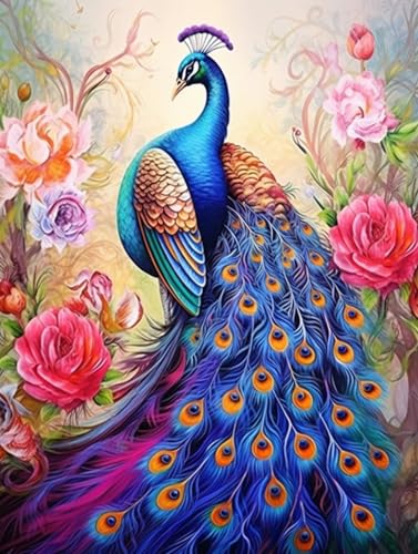 N.LANSHAN DIY Teppich DIY Set Bunter Pfau Und Blumen Diy-Knüpfteppich-Sets Für Anfänger,Unfertige Häkel- Und Stickteppiche 100x140cm N.LANSHAN DIY Teppich DIY Set Bunter Pfau Und Blumen Diy-Knüpfteppich-Sets Für Anfänger,Unfertige Häkel- Und Stickteppiche 100x140cm von N.LANSHAN