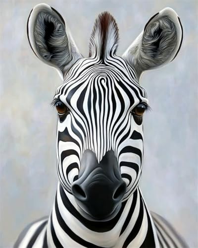 N.LANSHAN DIY Teppich DIY Set Zebra-Tierporträt Diy-Knüpfteppich-Sets Für Anfänger,Unfertige Häkel- Und Stickteppiche 80x115cm N.LANSHAN DIY Teppich DIY Set Zebra-Tierporträt Diy-Knüpfteppich-Sets Für Anfänger,Unfertige Häkel- Und Stickteppiche 80x115cm von N.LANSHAN