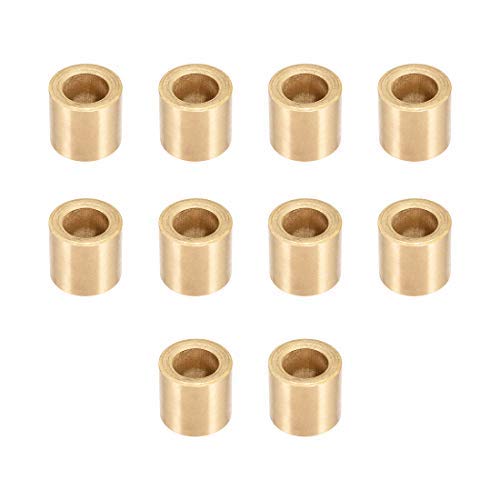 Lagerhülse Bohrung 12 mm x Außendurchmesser 18 mm x Länge 15 mm Nüsse aus Sinter-Bronze, selbstschmierend. von NA