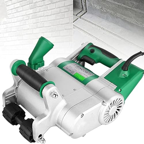 NADYE 1100 W Wandnut-Schneidemaschine, elektrische Mauernutfräse, Schlitzmaschine, Zeitformung, Wandschlitzen (25mm) von NADYE