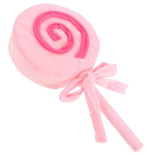 Lollipop-Modell Gefälschte Süßigkeiten Lutscher Für Foto Lebensechte Lutscher-Requisite Großes Bonbon-Ornament Party-lutscher-Requisite Künstliche Lutscher-Requisite Rosa Schwamm NAMOARLY von NAMOARLY