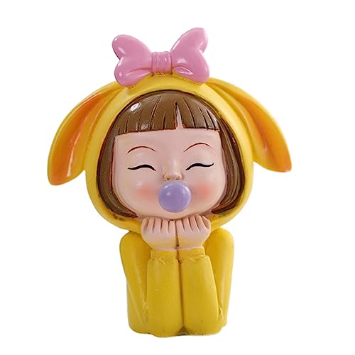 NAMOARLY 1 Stück Puppenschmuck Babyparty -dekorationen Blase Prinzessin Dekorationen Kuchendekor Für Fee Geburtstagsdekorationen Lustig Mini Sammlerfiguren Für Mädchen Harz Yellow NAMOARLY 1 Stück Puppenschmuck Babyparty -dekorationen Blase Prinzessin Dekorationen Kuchendekor Für Fee Geburtstagsdekorationen Lustig Mini Sammlerfiguren Für Mädchen Harz Yellow von NAMOARLY