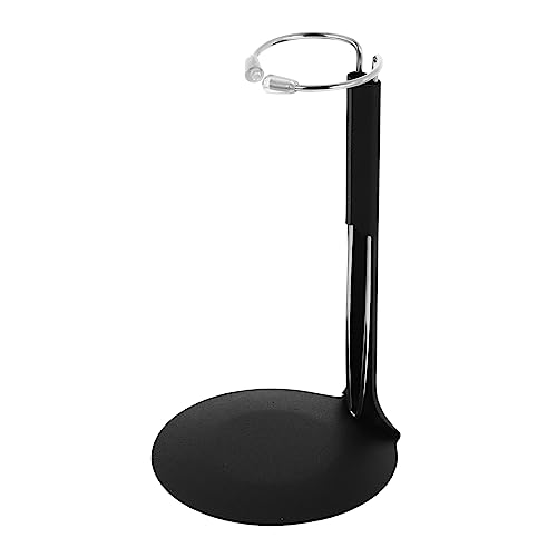 NAMOARLY 1 Stück Puppenständer Figure Stand Puppen zubehör Puppenpräsentationsständer Puppet Holder Figurenhalter Miniaturhalter Million Puppenfigurenständer Puppenhalter Legierung Black von NAMOARLY