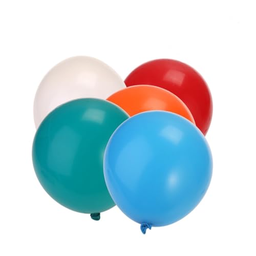 NAMOARLY 10 Stück 36 Zoll Runde Latex Luftballons Bunt Und Pastellfarben Perfekte Deko Für Geburtstag Hochzeit Weihnachtsfeier Und Kinderpartys Ideal Für Heliumfüllung von NAMOARLY