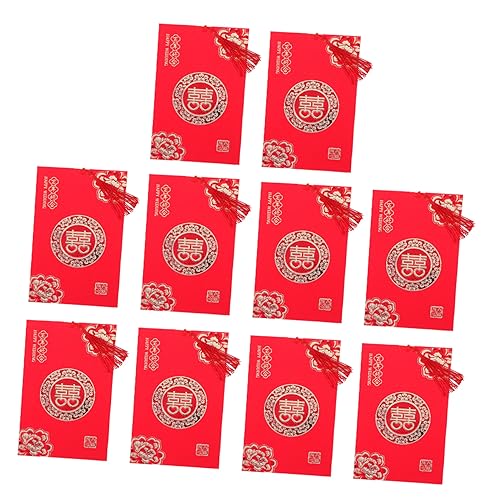 NAMOARLY 10St Hochzeitseinladung die chinesen wedding card Einladungskarten zur Hochzeit Einladungskarten für die Osterparty bedruckbare geschenkkarten romantische geschenkkarten von NAMOARLY