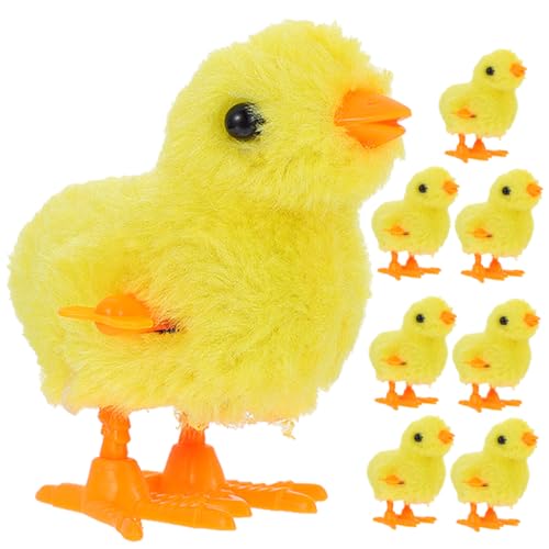 NAMOARLY 10St Uhrwerk Huhn Küken Hühner Toys spielsachen für Fun Kindergeburtstag Geburtstagsgeschenke Kinderzubehör Kinderbedarf Plüschstoffe von NAMOARLY