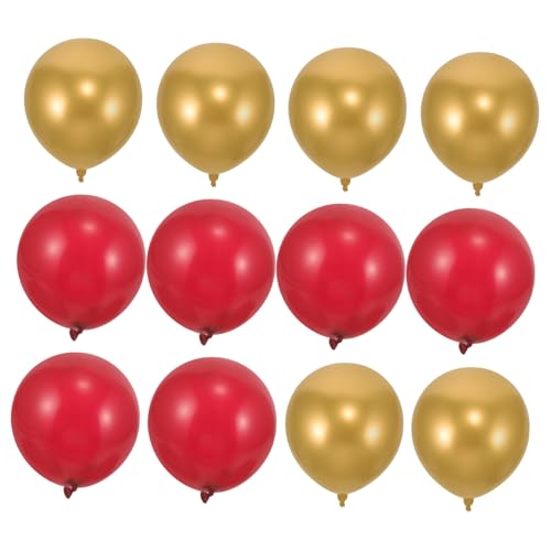 NAMOARLY 150 Stück Hochwertige Latexballons Rot Und Elegante Hochzeitsballons Und Valentinstagsballons Perfekt Für Heimfeste Partys Und Dekoration von NAMOARLY