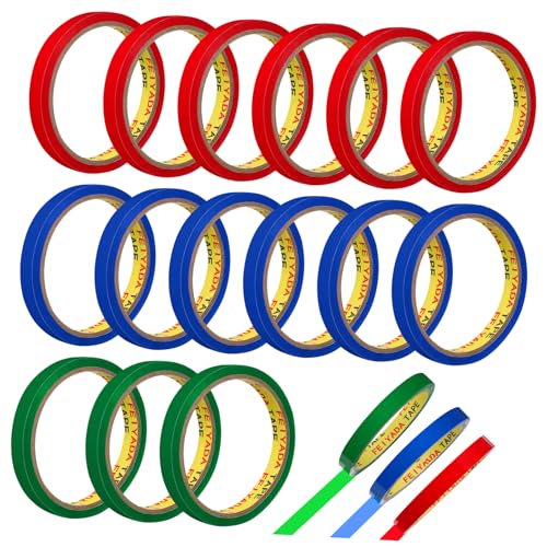 NAMOARLY 18 Stk Klebeband Versiegeler Tippex- Nadelstreifenband Sack Taschenhalsband packing tape paketband Verschlussband für Polybeutel Dichtungsbänder für Polybeutel das Haustier von NAMOARLY