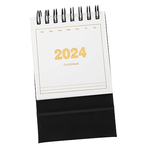 NAMOARLY 2024 Tisch Schreibtisch Klappkalender Desktop Wandkalender Kleiner Schreibtischkalender Büro Schreibtischkalender Mit Löchern Schreibtischkalender Kleiner Schreibtischkalender von NAMOARLY