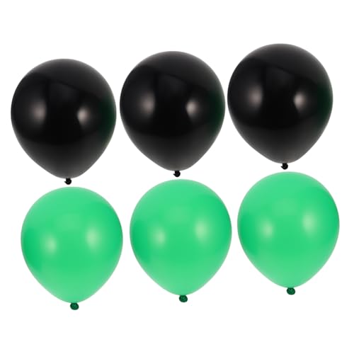 NAMOARLY 30st Ballonanzug 10-zoll-ballons Partyballons Aus Latex Party-ballon- Schwarze Und Grüne Luftballons Ballons Geburtstag Grüner Ballon Jubiläumsballons Dekorationen Emulsion von NAMOARLY