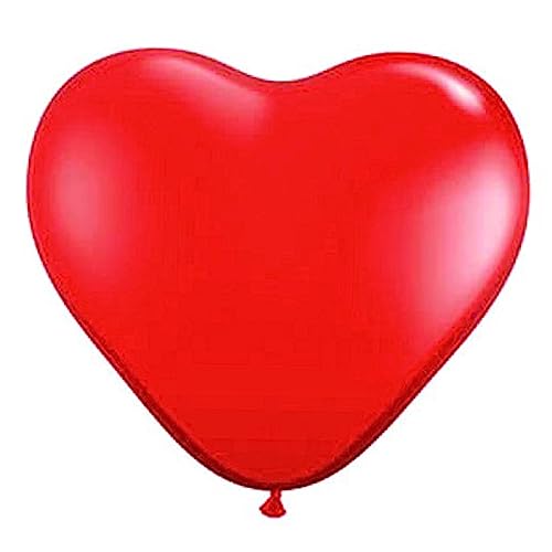 NAMOARLY 50 Stück 12 Herzförmige Latex Luftballons Rot Perfekte Dekoration Für Hochzeiten Verlobungen Valentinstag Und Geburtstagsfeiern von NAMOARLY