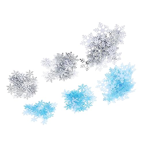 NAMOARLY 6taschen Mini Schneeflocken Konfetti Polyester Weihnachtsdeko Für Partys Handwerk Farben Für Hochzeiten Geburtstagsfeiern Und Neujahrsfeierlichkeiten NAMOARLY 6taschen Mini Schneeflocken Konfetti Polyester Weihnachtsdeko Für Partys Handwerk Farben Für Hochzeiten Geburtstagsfeiern Und Neujahrsfeierlichkeiten von NAMOARLY