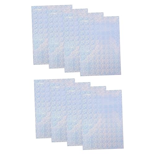 NAMOARLY 8 Stück Reflektierendes Druckpapier Aufkleberpapier Für Drucker Farbiges Fotopapier Vinyl-aufkleberpapier Farbiges Papier Buntes Papier Fotopapiere Mit Sprühtinte Das Haustier von NAMOARLY