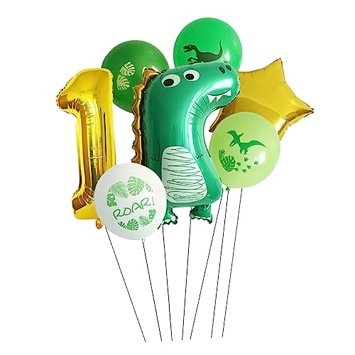 NAMOARLY Dekorative Dinosaurier Geburtstagsballons Folienballons Leuchtenden Farben Ideal Für Kindergeburtstagsfeiern Riesige Luftballons Mit Dinosauriermotiven Für Unvergessliche von NAMOARLY