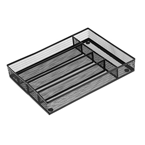 NAMOARLY Fächer Küchenaufbewahrungsbox Aus Metall Organizer Für Geschirr Und Küchenutensilien Schwarz Für Praktische Aufbewahrung Im Haushalt von NAMOARLY