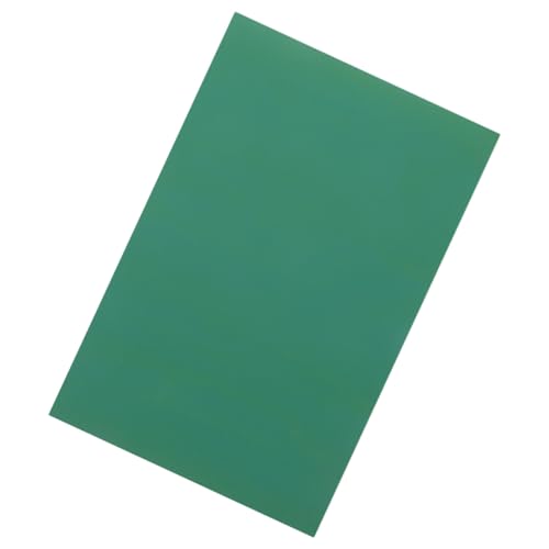 NAMOARLY Gummifolie gravieren Makramee-Brett Schwarze Matte Schnitzermatte Schneidebrett aus Cutting mat Craft mat Tischschutz Schneidematten Druckgrafik-Schnitzplatte PVC Green von NAMOARLY