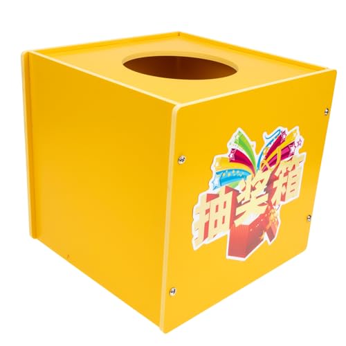 NAMOARLY Lotterie Box Game Box Ticket Box Ball Storage Container Ticket Box Für Party von NAMOARLY