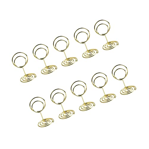 NAMOARLY Memo Clips 50mm Metallische Tischkartenhalter Mit Standfuß Für Hochzeiten Büros Und Zuhause von NAMOARLY