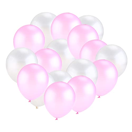 NAMOARLY Perlmutt Latexballons Und Pink Für Hochzeit Geburtstag Und Kinderpartys Dekorationsset Für Festliche Anlässe von NAMOARLY