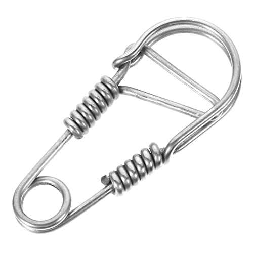 NAMOARLY Schlüsselanhänger Karte sperren Spule Schlüsselbund Halter inoxlm rolf zuckowski weihnachten autotisch keychain man of Karabinerhaken Schlüsselring-Clips Rostfreier Stahl Silver von NAMOARLY