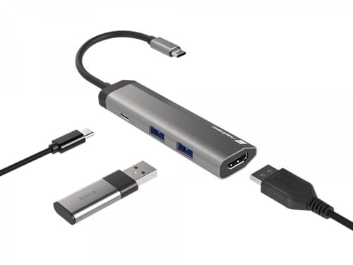 NATEC Fowler Slim Wired USB 3.2 Gen 1 (3.1 Gen 1) Type-C Black Chrome von NATEC