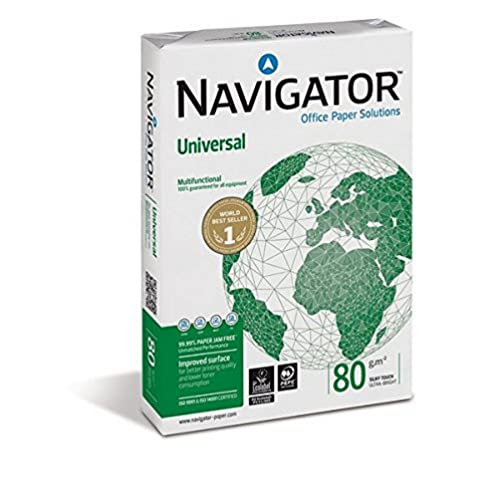 Navigator N80A3 Universal Papier - A3, 80 g/qm, 500 Blatt, weiß von NAVIGATOR