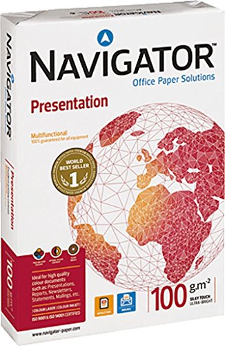 Navigator Kopierpapier Presentation A4 100g/qm VE=500 Blatt weiß von NAVIGATOR