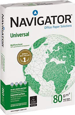 Navigator Universal A3, 80 g/m², Weiß, 5 Stück von NAVIGATOR