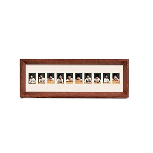 NBHGFF Phoframe Creative Baby Frame 1 Zoll Fotos Mini Frame Holz Bilderrahmen 6 Zoll Bilderrahmen for die Wand Bilderrahmen(C- 1 Inch Photo) von NBHGFF