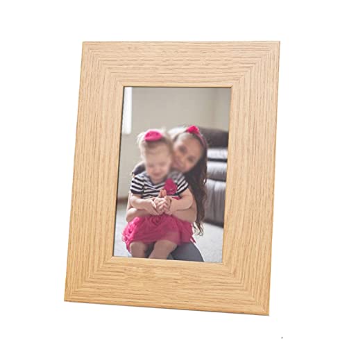 NBHGFF Phoframe Holz Bilderrahmen Personalisierter Bilderrahmen 4 x 6/5 x 7 Zoll Memorial Bilderrahmen Graviert Bilderrahmen(B,6 inch) von NBHGFF