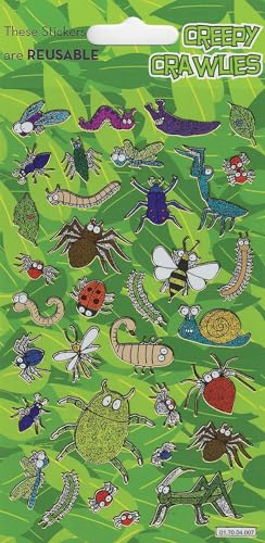 SPARKLE STICKER - CREEPY CRAWLIES von Paper Projects